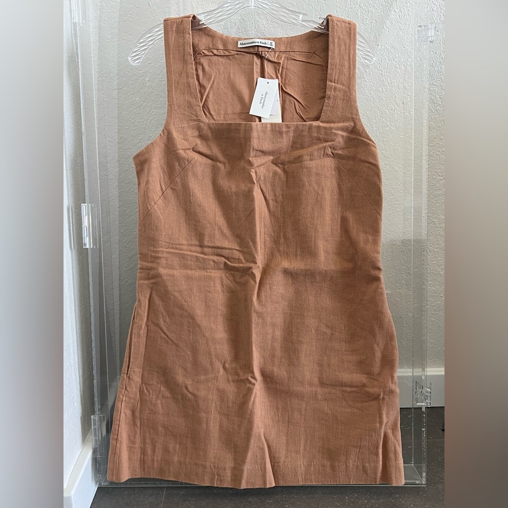 Abercrombie & Fitch Linen-Blend Dress